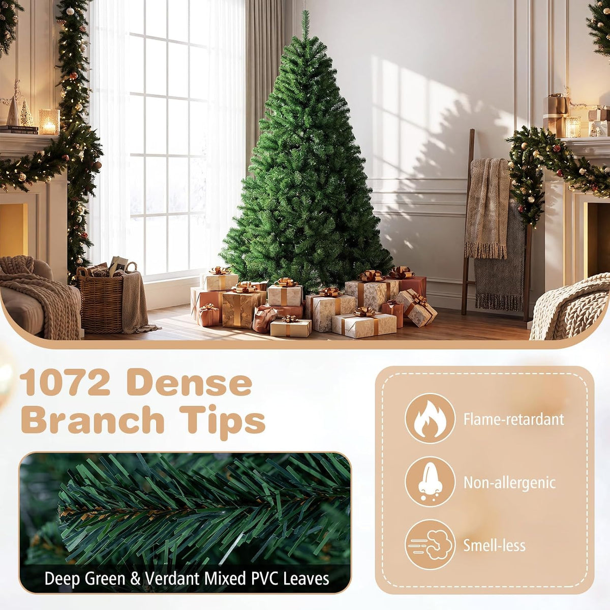 GOFLAME Christmas Tree with Remote APP Control