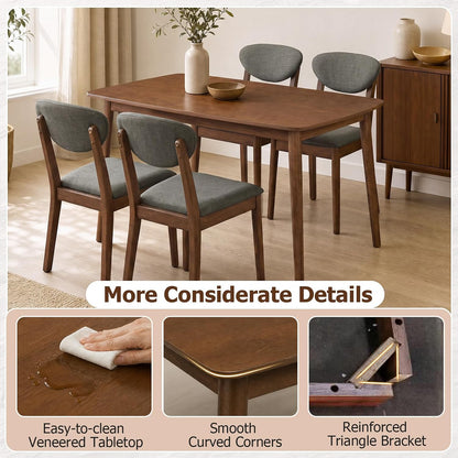 Goflame Dining Table for 4