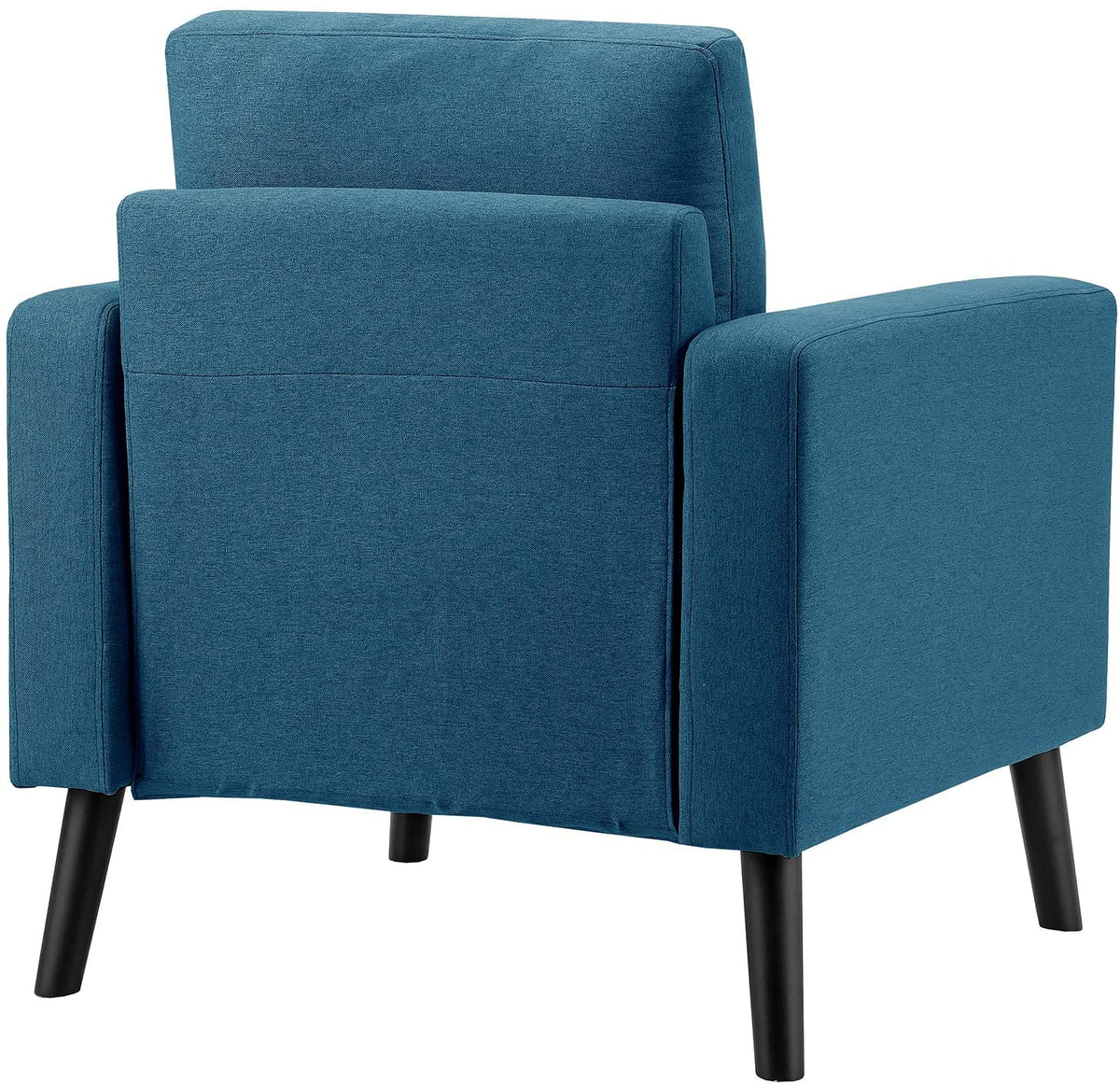 Goflame Modern Accent Chair, Mid-Century Upholstered Armchair Club Chair - Goflameus