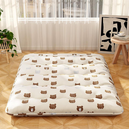 Goflame Japanese Floor Mattress, 4 Inch Futon Mattress with Washable Cover & Storage Bag