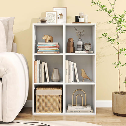 Goflame 3-Cube Modern Bookcase, Vertical or Horizontal