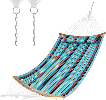 Goflame Hammock with Detachable Pillow Outdoor Hanging Chair (Hammock Stand Not Included)