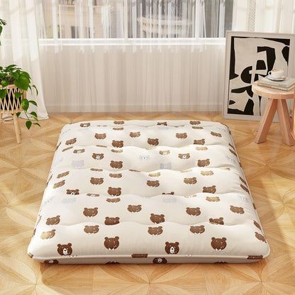 Goflame Japanese Floor Mattress, 4 Inch Futon Mattress with Washable Cover & Storage Bag