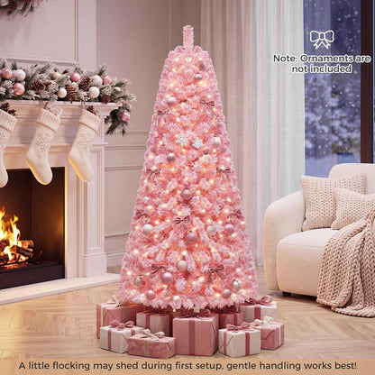 GOFLAME 5FT/6FT/7FT Prelit Christmas Tree