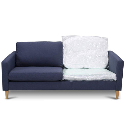 Goflame Modern Upholstered Accent Sofa, Fabric Futon Sofa Bed