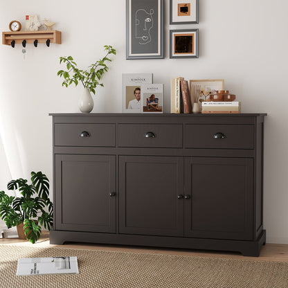 Goflame Sideboard Buffet Server Storage Cabinet Console Table