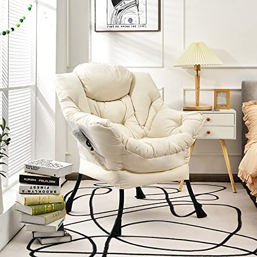 Modern Lazy Chair, Accent Contemporary Lounge Chair - Goflame