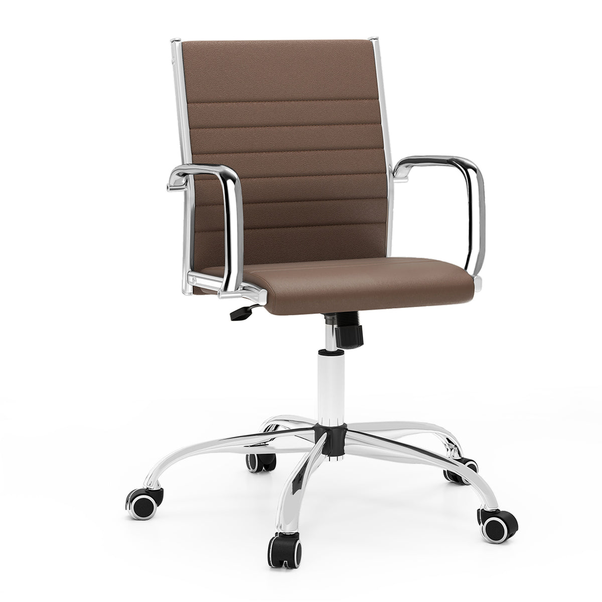 Goflame Leather Office Chair,Ergonomic Computer Desk Chair
