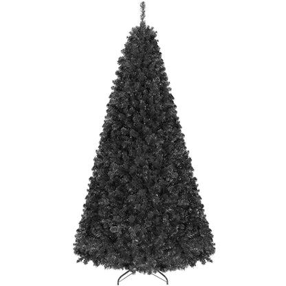 7/6 ft Decoration Tree for Christmas Halloween, Pre-Lit, Black