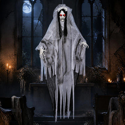 6 FT/185 CM Ghost Bride Halloween Decoration