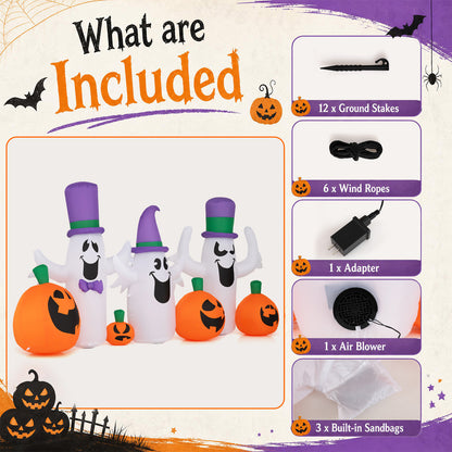 8 FT/240 CM Halloween Outdoor Inflatables