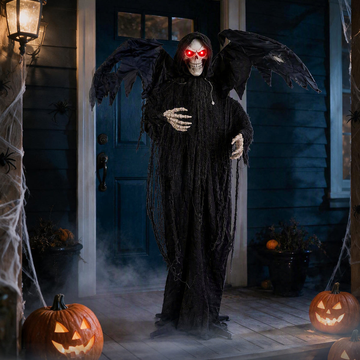 Halloween Standing Grim Reaper, Outdoor Life Size Animatronics