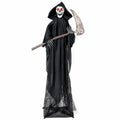 6 FT Lifelike Grim Reaper w/Scythe Decorations