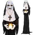 5.3 FT/160 CM Animated Nun Halloween Decoration