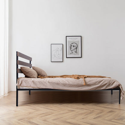 Easy Assembly Twin Metal Bed Frame No Box Spring Needed