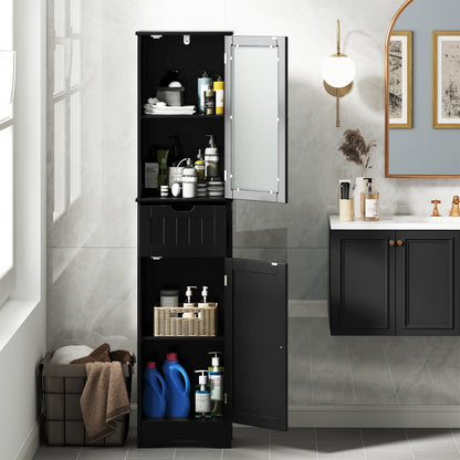Goflame Freestanding Bathroom Storage Cabinet
