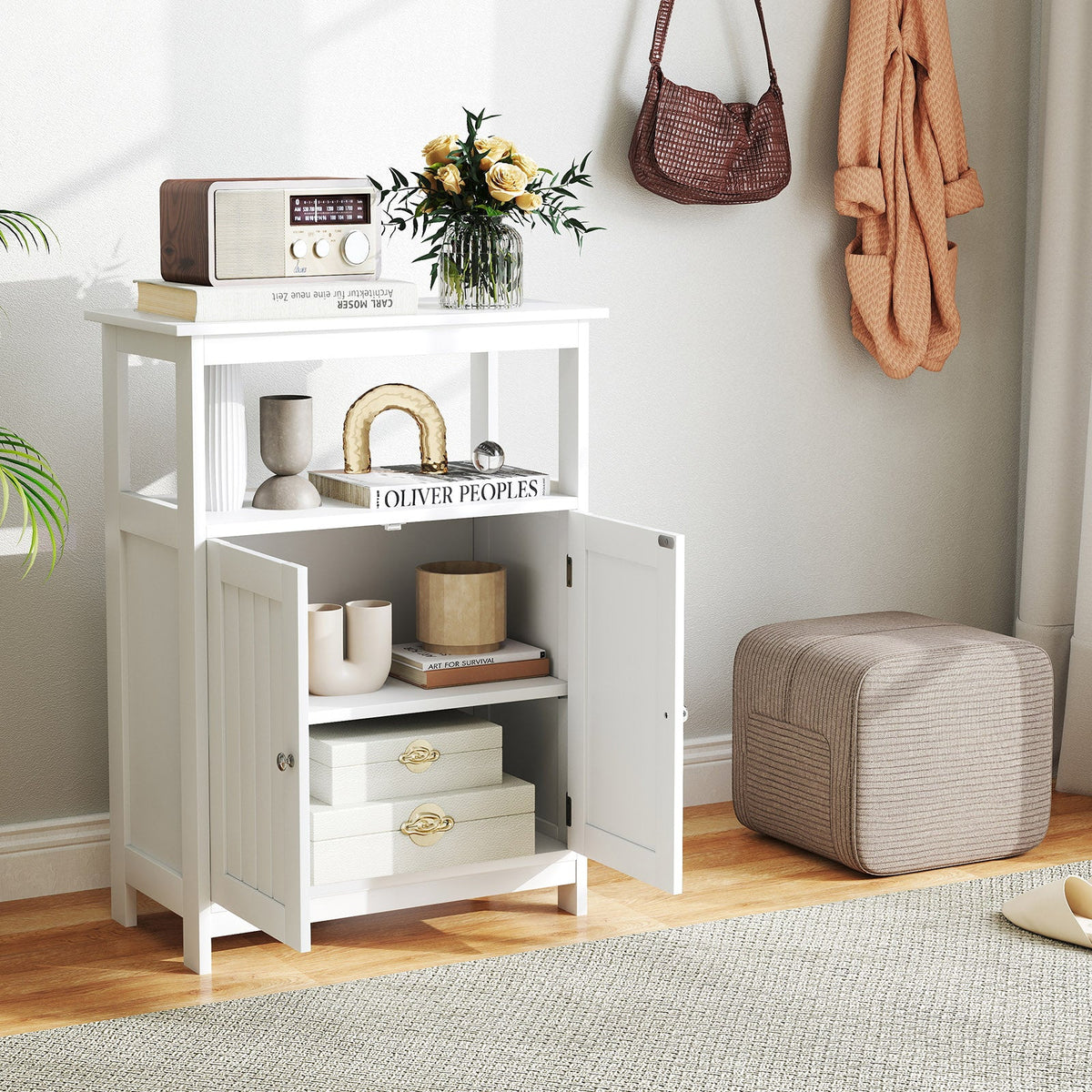 Goflame Bathroom Storage Cabinet
