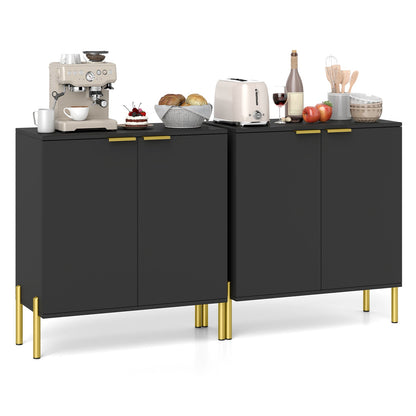 Goflame Buffet Cabinet with Storage, 2-Door Kitchen Sideboard with Storage Cabinet