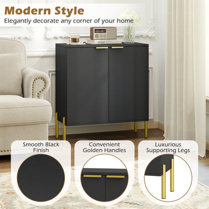 Goflame Buffet Cabinet with Storage, 2-Door Kitchen Sideboard with Storage Cabinet
