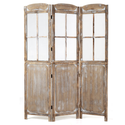 GOFLAME 3-Panel Folding Room Divider