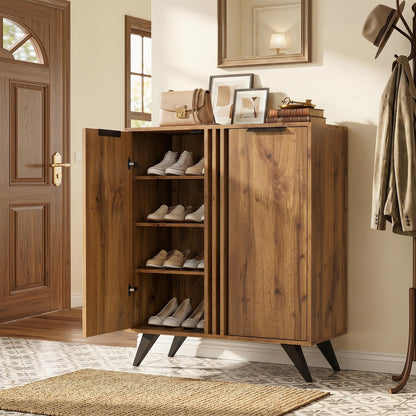 Goflame Shoe Storage Cabinet with 2 Doors