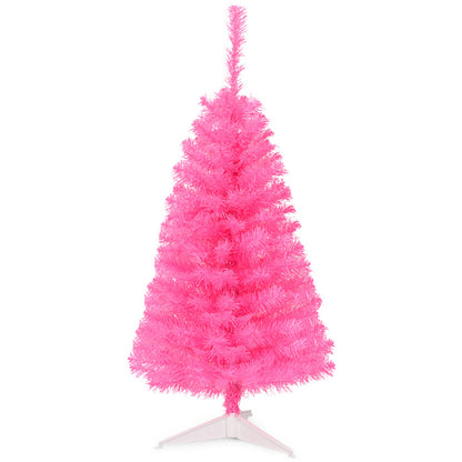 GOLFLAME 3FT Artificial Christmas Tree, Premium Mini Xmas Pine Tree with Stand Base Thicken Tips