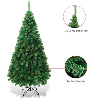 Artificial Christmas Tree with Solid Metal Stand - GoflameUS