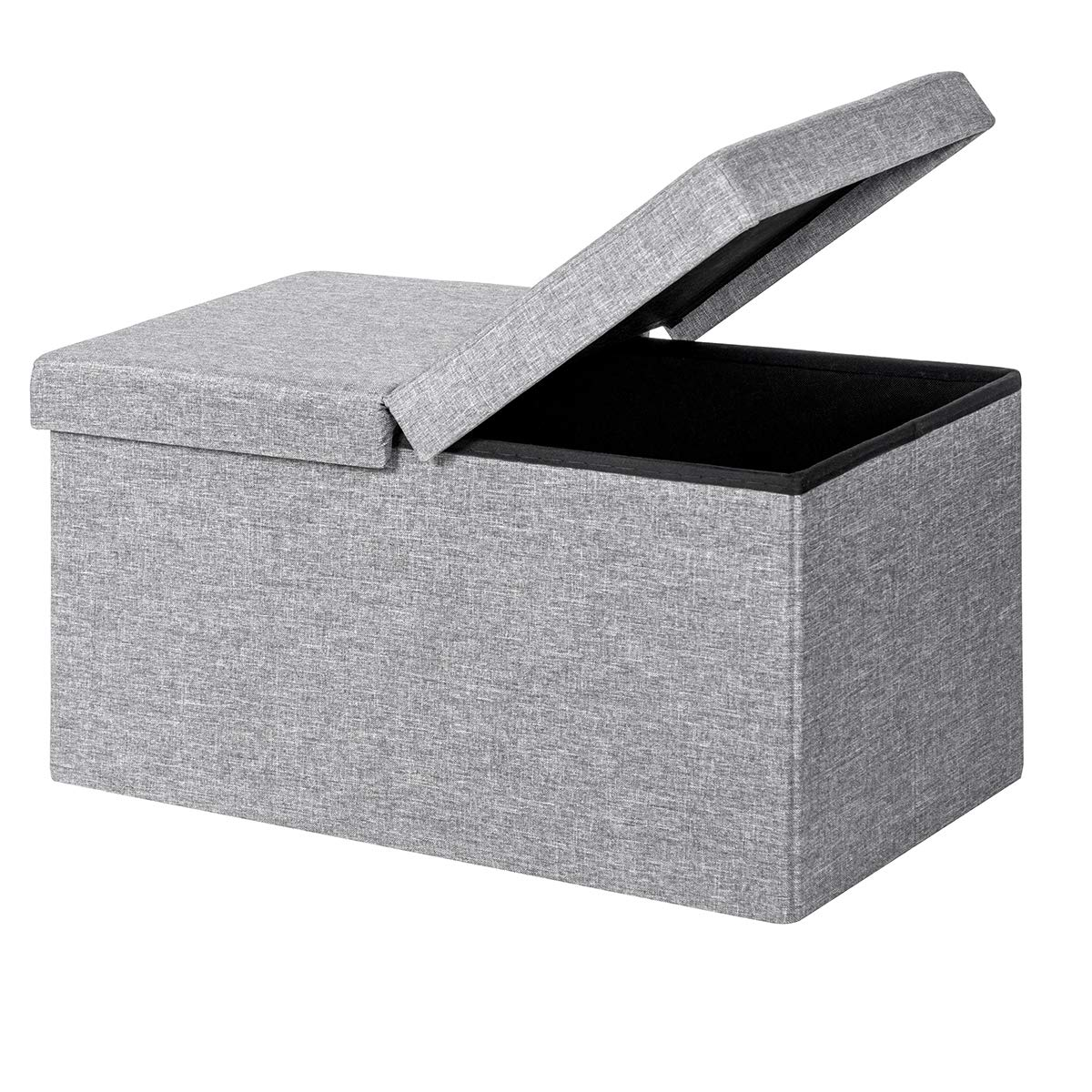 Goflame Folding Storage Ottoman 30 Inches W/ Lift Top