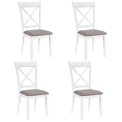 Goflame Modern Mid Century Dining Chairs Set of 2/4
