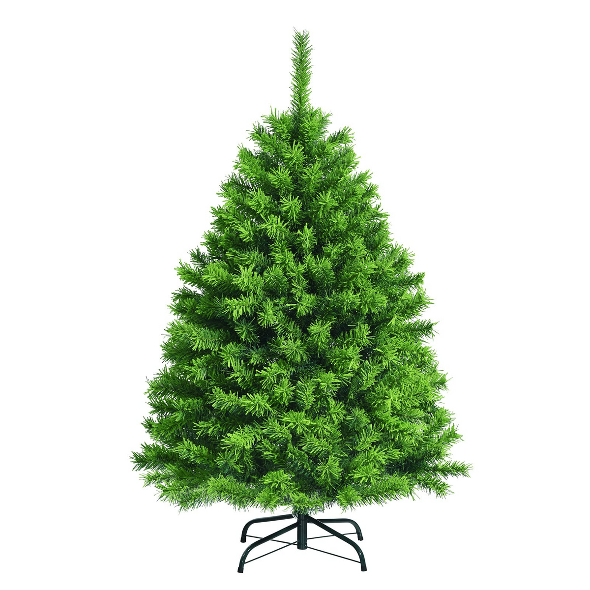 Goflame Snow Flocked Christmas Tree, Artificial Hinged Pine Tree - GoflameUS
