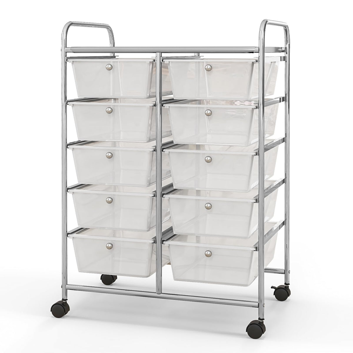 10 Drawers Rolling Cart, Classroom Organizers - Goflame