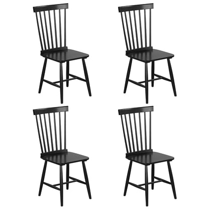 Goflame Wood Dining Chairs Set