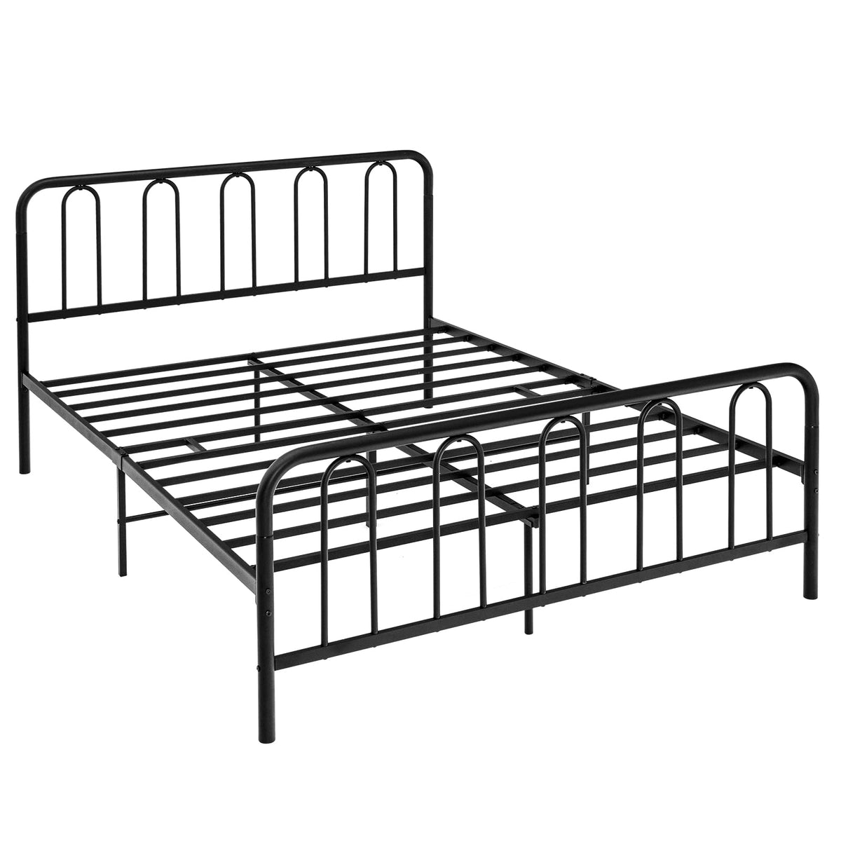Goflame Full Size Metal Bed Frame, Modern Bed Frame