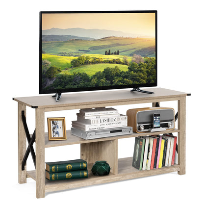 Goflame TV Stand for Bedroom, TV Cabinet for TV Up to 55"