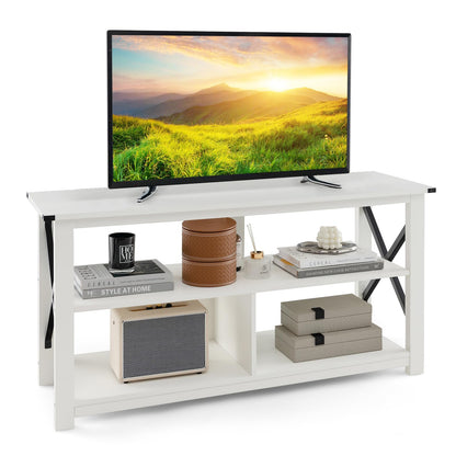 Goflame TV Stand for Bedroom, TV Cabinet for TV Up to 55"