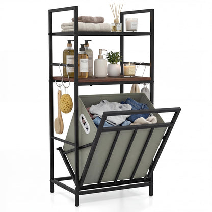 Goflame Tilt out Laundry Hamper with Removable Basket
