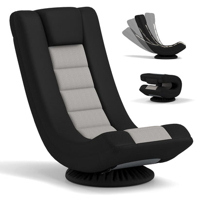 Goflame Floor Chair with Back Support, 4-Position Adjustable Back, Lazy Sofa Chair, Meditation Chair