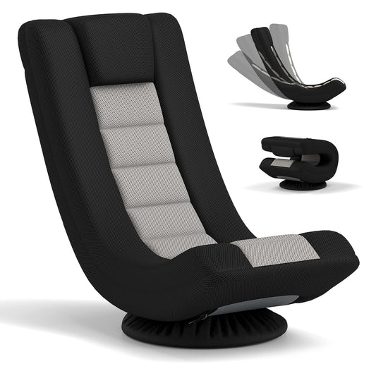 Goflame Floor Chair with Back Support, 4-Position Adjustable Back, Lazy Sofa Chair, Meditation Chair
