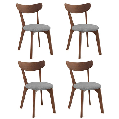 Goflame Upholstered Dining Chairs Set of 2/4 for Living Room Restaurant