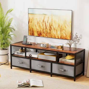Goflame Dresser TV Stand for 65 Inch TV for Living Room Bedroom