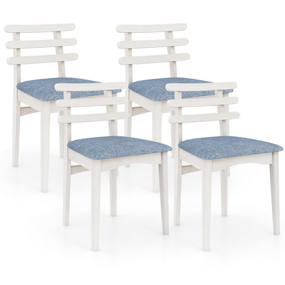 Goflame Wooden Dining Chairs Set