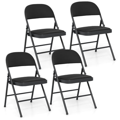Goflame Portable Party Chairs with Metal Frame