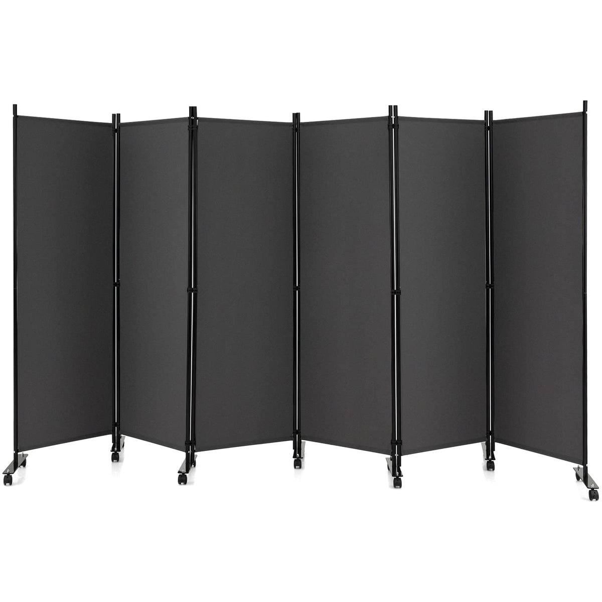 GOFLAME 6 Panel Folding Room Divider for Home Office