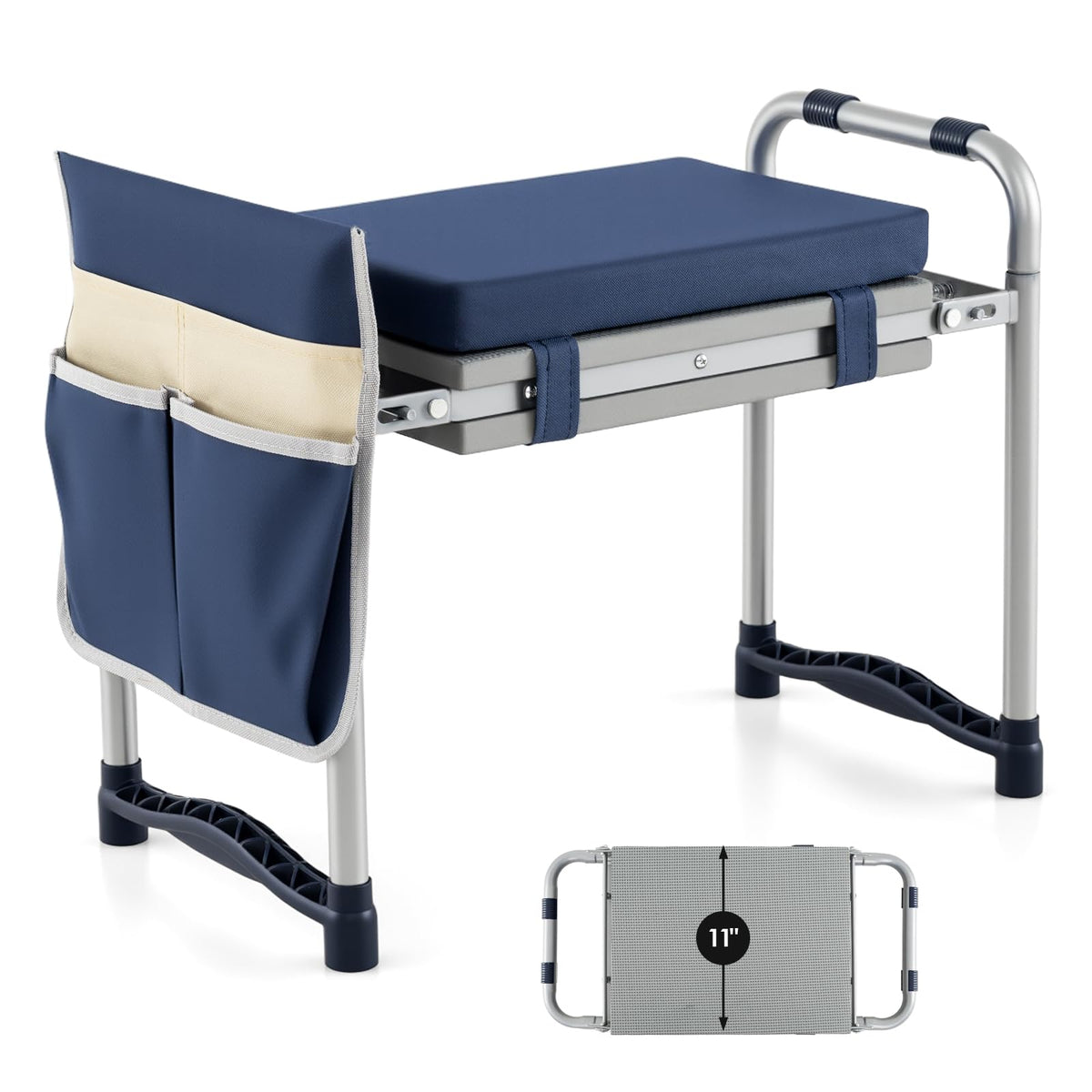 Goflame Garden Kneeler and Seat for Seniors Women Men
