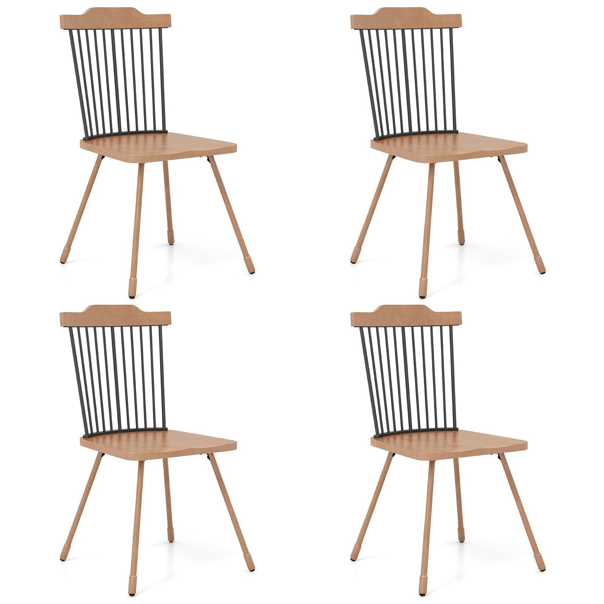 Goflame Windsor Dining Chairs
