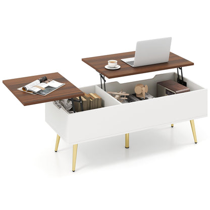 Goflame Lift Top Coffee Table for Living Room