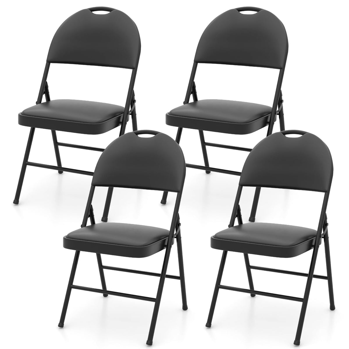 Goflame Party Chairs with Metal Frame for Indoor Outdoor