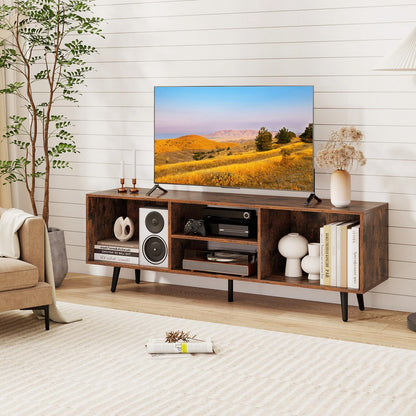 Goflame Modern TV Stand for TVs up to 55"