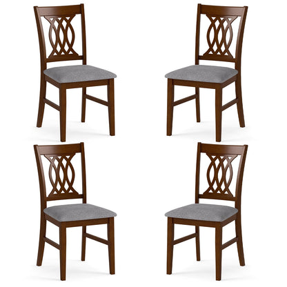 Goflame Upholstered Dining Chairs Set of 2/4 for Kitchen