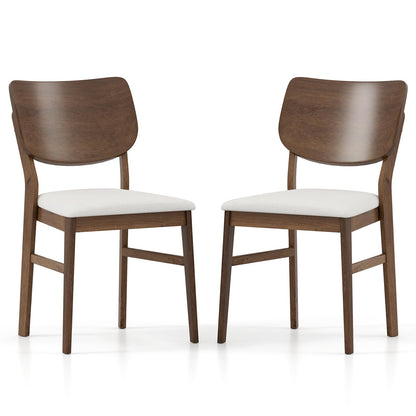 Goflame Wooden Dining Chairs Set